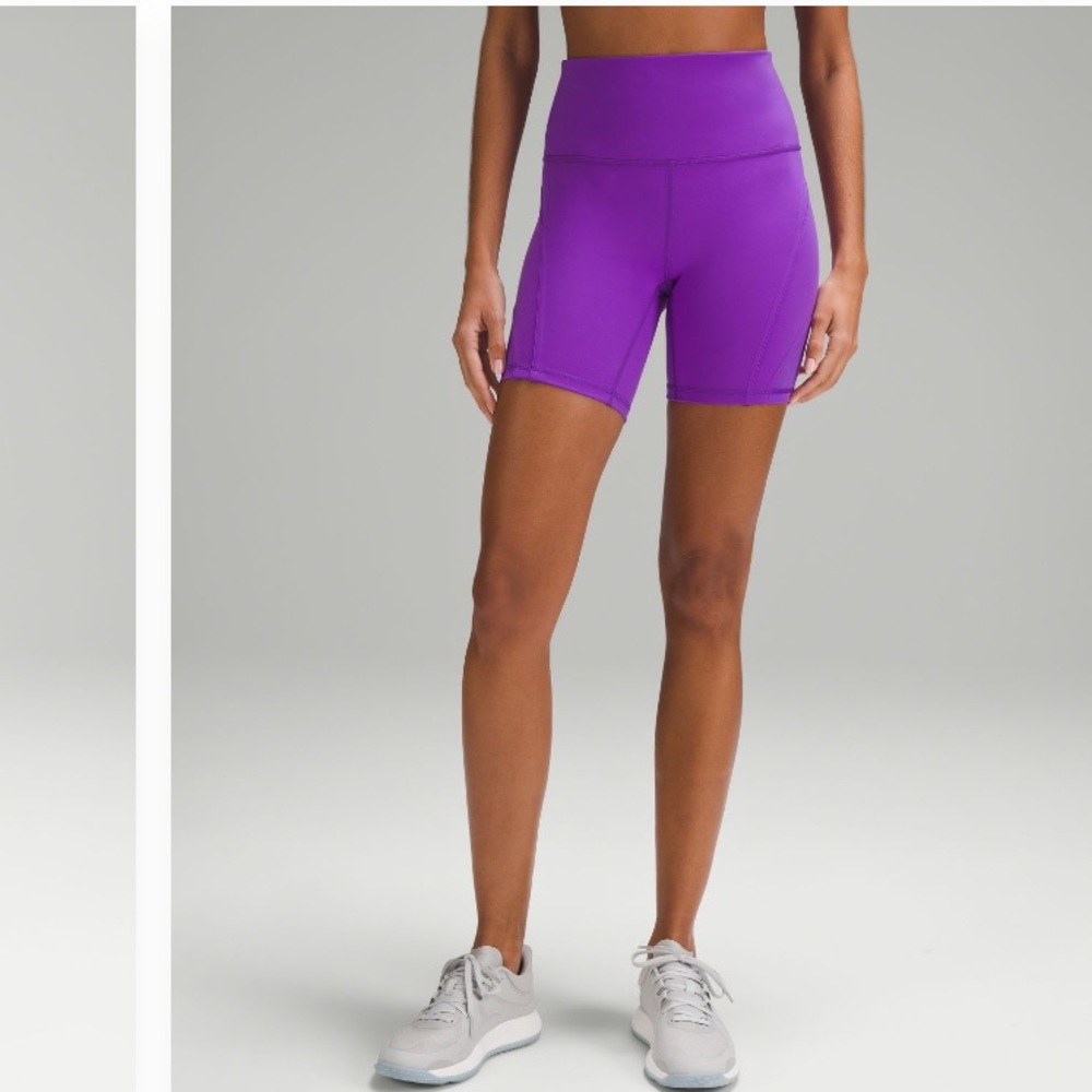 Wunder Train Mesh Panel High-Rise Shorts 6"